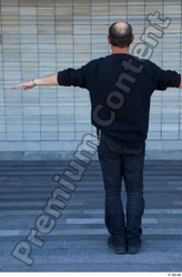 Whole Body Man T poses White Casual Slim Standing Street photo references